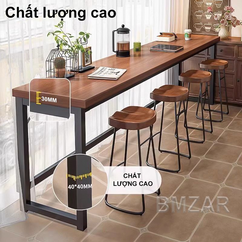 BMZAR Bàn ban công cửa sổ tích hợp bàn nhà bàn dài làm việc bàn cao phòng khách bàn ăn phòng trà | BigBuy360 - bigbuy360.vn