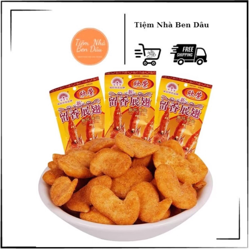 850g Combo 1 bịch bim bim cánh gà 10 gói to Bim bim cánh gà nội địa trung