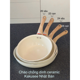 Chảo chống dính ceramic Kakusee Nhật Bản