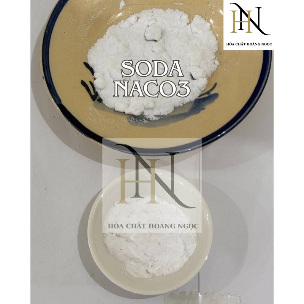 1kg Soda Ash - Sodium Carbonate (Na₂CO₃) | Dạng Bột – Chất lượng cao, Nguyên Liệu Làm Men Gốm Sứ - H