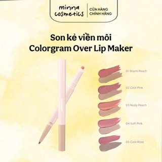 [Colorgram] Chì Kẻ Viền Môi 2 Đầu Colorgram All In One Over Lip Maker