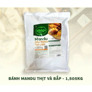  Bánh Xếp Mandu Bibigo Cj Hàn Quốc 1,505kg nhân thịt và bắp 