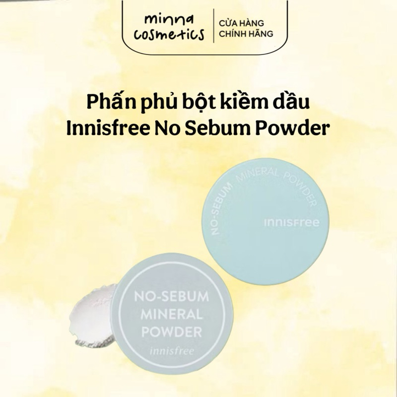 [Innisfree] PHẤN PHỦ BỘT KIỀM DẦU INNISFREE NO SEBUM