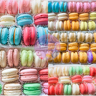Bánh Macaron Medium size 3cm - 10 bánh mix