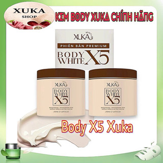 Combo 2hộp Kem Body Trắng Da XUKA X5 Trắng Nhanh Cấp Tốc X5 Lần Hộp 250g