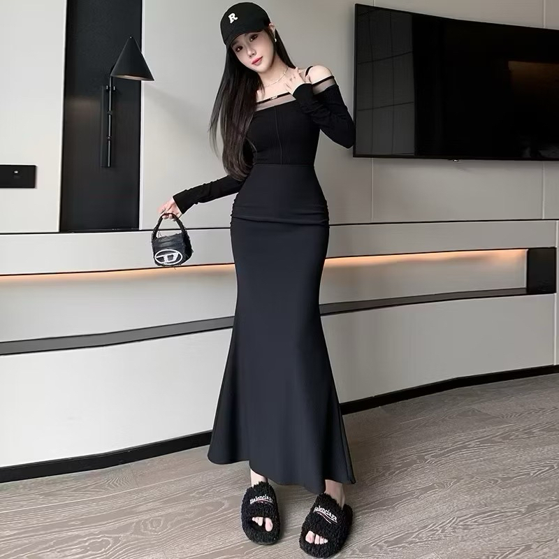 CHÂN VÁY ĐUÔI CÁ DÁNG CHỮ A LƯNG CAO MÙA HÈ THỜI TRANG CHO NỮ SIÊU SANG LOVITY CV350 | BigBuy360 - bigbuy360.vn