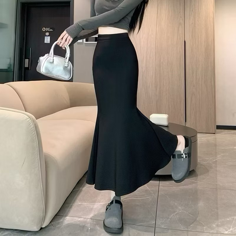 CHÂN VÁY ĐUÔI CÁ DÁNG CHỮ A LƯNG CAO MÙA HÈ THỜI TRANG CHO NỮ SIÊU SANG LOVITY CV350 | BigBuy360 - bigbuy360.vn