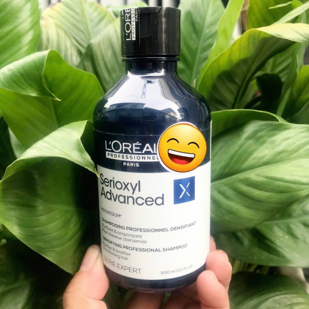 [Loreal] Dầu gội L'oreal Serioxyl Scalp Advanced làm dày và phồng tóc mỏng thưa rụng 250ML