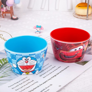 🌸𝐓𝐀̣̆𝐍𝐆 𝐐𝐔𝐀̀🌸 Chén tròn 2 màu Hello Kitty - Doremon Doraemon