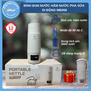 Bình đun nước pha sữa máy hâm sữa di động moaz bebe mb058 bảo hành chính hãng 12 tháng chipchop baby