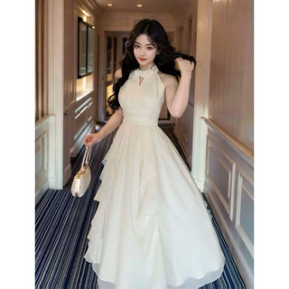 ĐẦM 2S BBD MAXI XƯỢC KEM