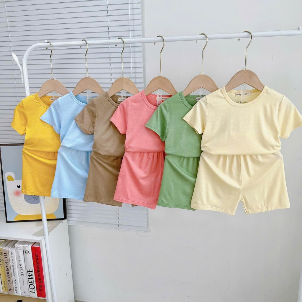 BỘ ĐỒ CỘC TAY CHO BÉ TRAI,GÁI MINKY MOM Chính Hãng - Favybaby B3-TN-32