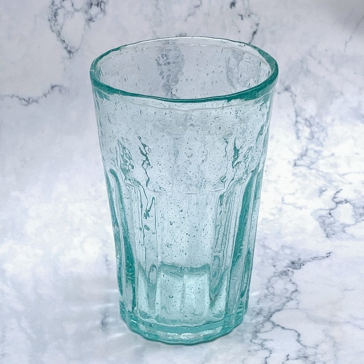 Cốc thủy tinh bia hơi Hà Nội xanh bọt dung tích 330ml