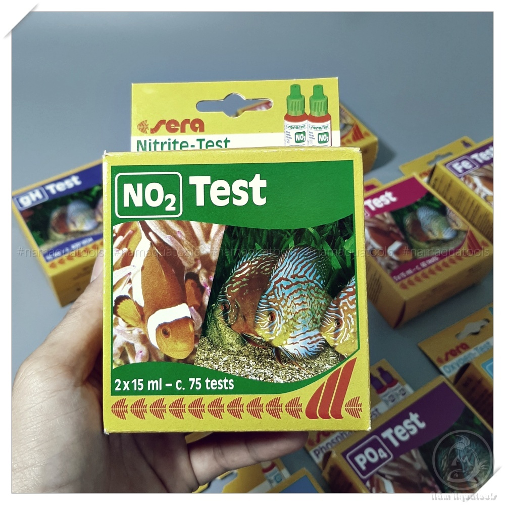 SERA Test Kit | Test NO2 Sera - Kiểm tra nồng độ Nitrite trong bể cá cảnh, thuỷ sinh