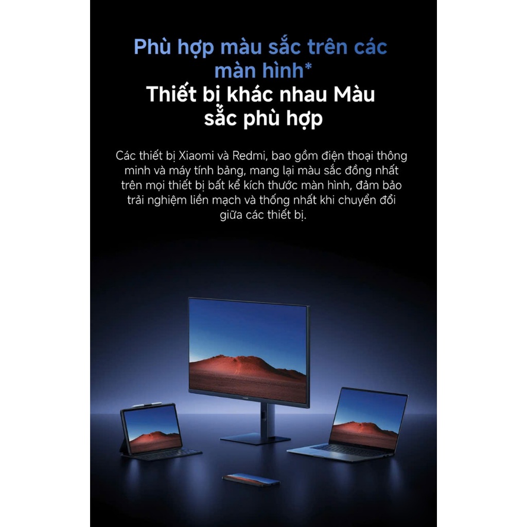 Màn hình máy tính Xiaomi 4K Monitor A27UI 27inch ELA6221EU - Màn hình cứng IPS - HDR10 - Giảm ánh sáng xanh | BigBuy360 - bigbuy360.vn