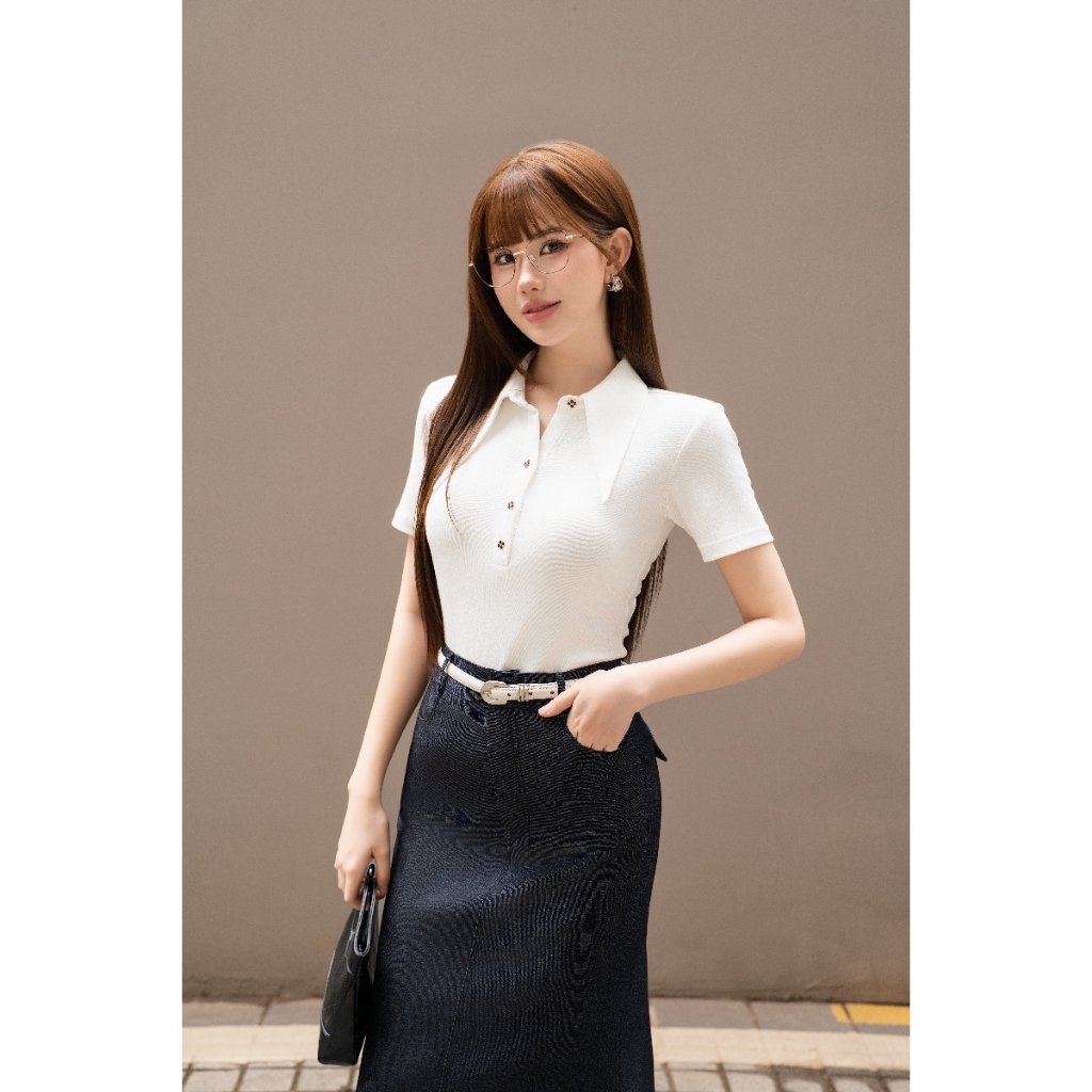 Chân váy dáng dài phối túi LV171 | BigBuy360 - bigbuy360.vn