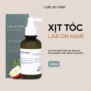 Xịt Dưỡng Hỗ Trợ Mọc Tóc Lab on Hair 160ml - Cải thiện rụng tóc, giảm gàu, giúp tóc chắc khỏe