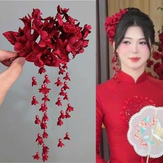 Hoa cài tóc kẹp tóc hoa huệ rừng HC1080 xinh