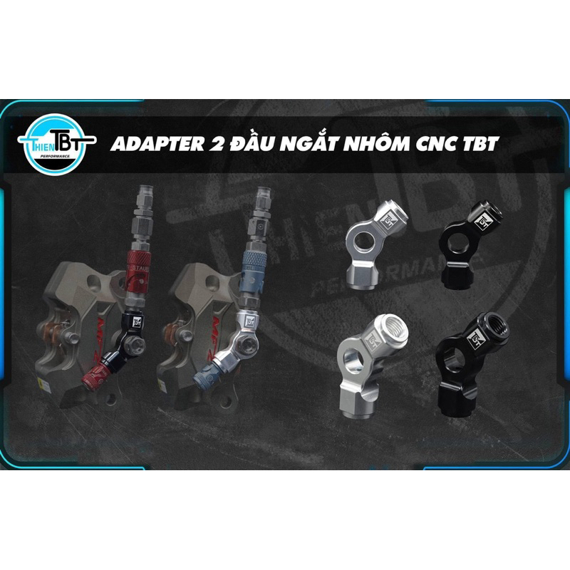 Adapter nhôm Cnc TBT chữ V...V1 - V2 