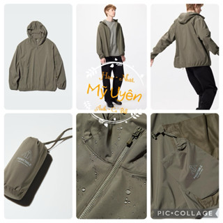 Áo gió parka bỏ túi chống nắng cut UV Nam Uniqlo ( áo gió 1 lớp)