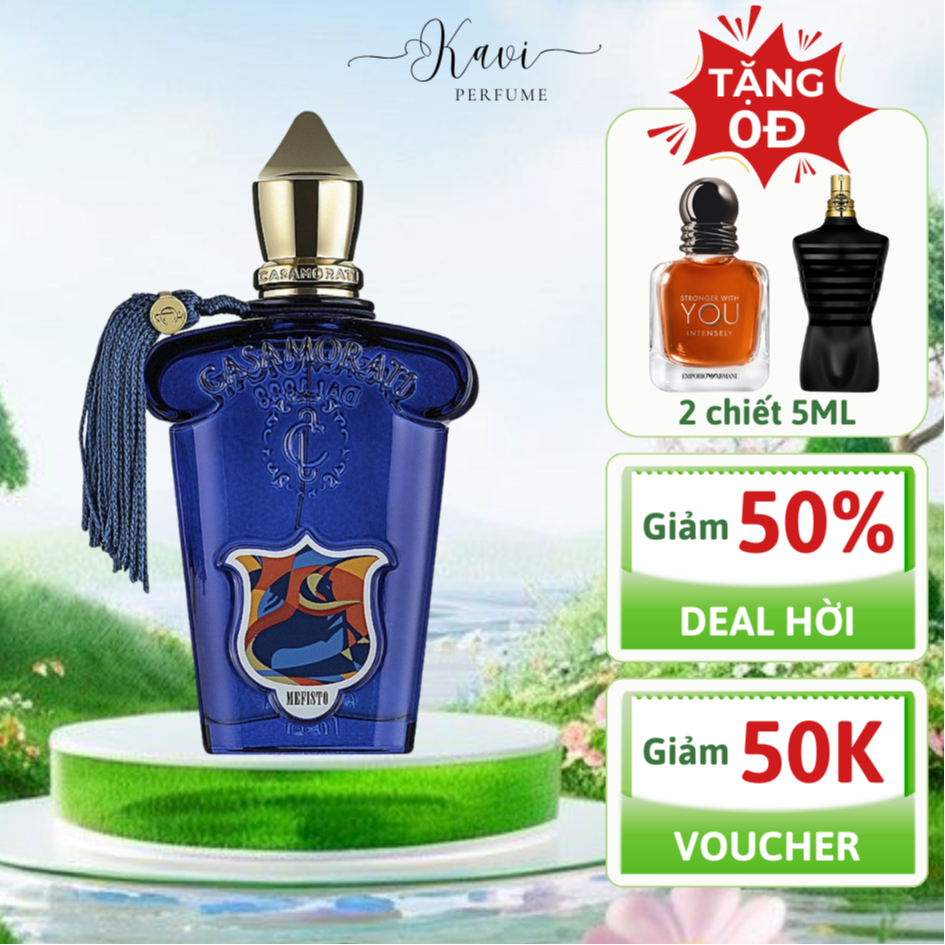 Nước hoa nam Xerjoff Casamorati Mefisto sang trọng, tươi mát, quyến rũ chiết 10ml - kavi perfume