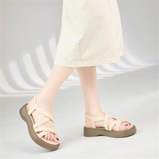 Giày Sandal Nữ MWC E149 - Sandal Nữ Đế Bánh Mì Chất Da Tổng Hợp Bền Đẹp Thời Trang