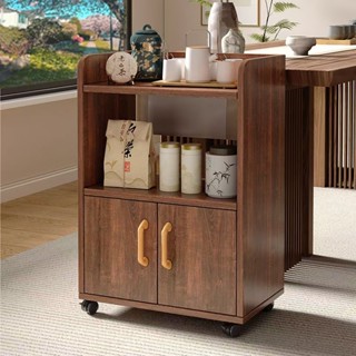 Tủ trà văn phòng có bánh xe Homeline, tủ bếp, tủ đựng gia vị, kệ đựng đồ đa năng - D75