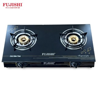  Bếp gas đôi chén nhôm FUJISHI FJH20K_ALO_PLUS - Kiềng chắn gió - Lửa xanh tiết kiệm gas - Bảo hành chính hãng 2 năm 