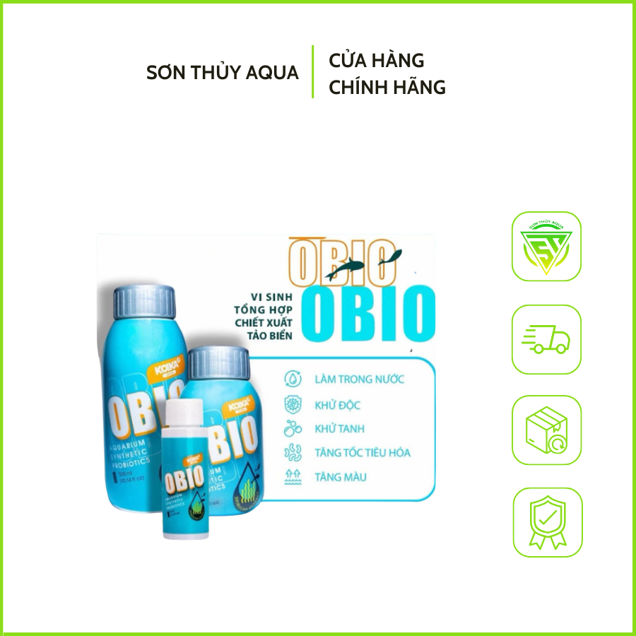 Men vi sinh Tổng hợp OBIO vi sinh cao cấp dành cho cá