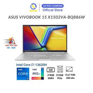 Laptop Asus Vivobook 15 X1502VA-BQ886W (Intel Core i7-13620H | 16GB | 512GB | 15.6 inch FHD IPS | Win 11)