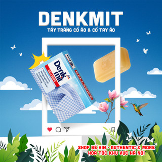 Xà phòng giặt cổ áo Denkmit Đức, 100g, xà bông tẩy trắng cổ áo Denk mit, tẩy trắng cổ tay áo
