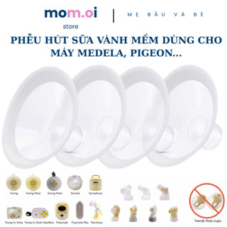 Phễu Hút Sữa Pump, Phễu Flex Vành Mềm, Phễu Thay Thế Dùng Cho Máy Medela, Pigeon...