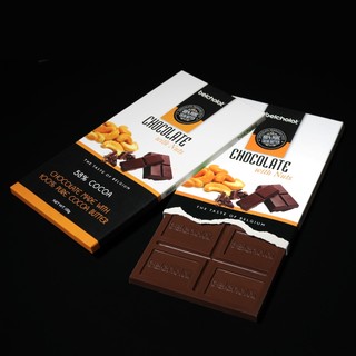 Socola Thanh Hạt Dinh Dưỡng 58% Cacao Belcholat Dark Chocolate Giòn Bùi Quà Tặng Cao Cấp L2