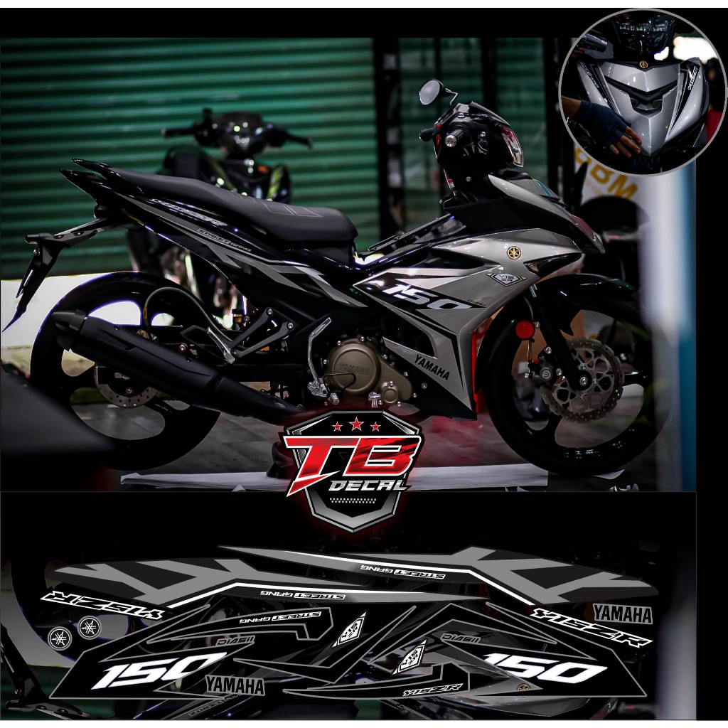 Tem Exciter 150 Xám Đen Mod số 150