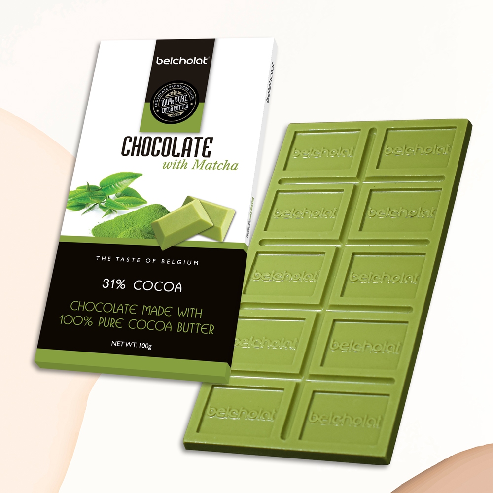 Thanh 100g Chocolate With Matcha