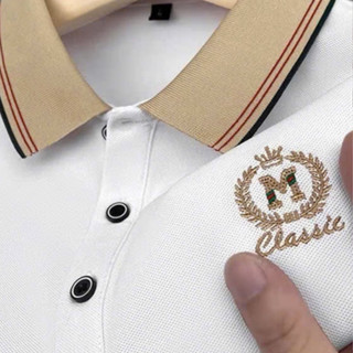 Áo Polo Nam GMAN Nam Có Cổ Thêu Chữ M, Áo Thun Basic Classic Chất Liệu Vải Poly Dệt Kim Cao Cấp Thấm Hút Mồ Hôi (PL05)