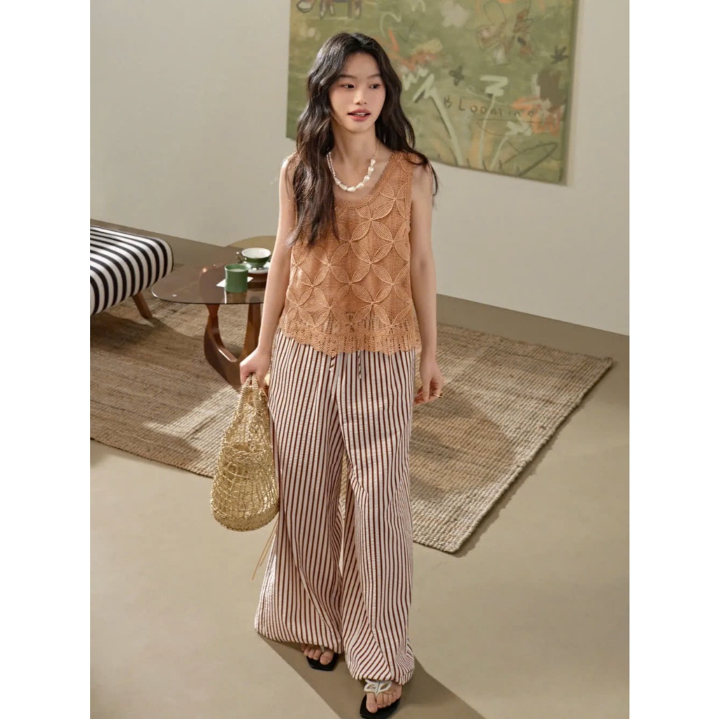 [SẴN SET S] Set áo hoa & quần dài cover Kuose
