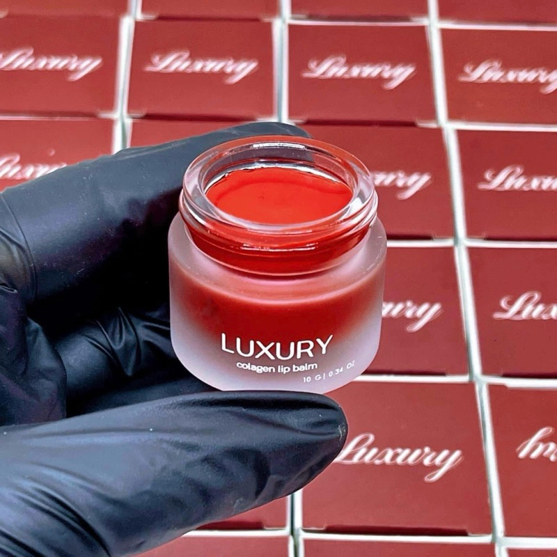 DƯỠNG MÔI LUXURY LIP BALM ROSE CHÍNH HÃNG Phun Xăm Mày Môi