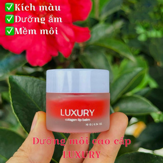 DƯỠNG MÔI LUXURY LIP BALM ROSE CHÍNH HÃNG Phun Xăm Mày Môi