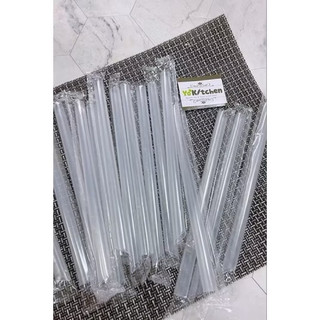 Ống hút trà sữa trân châu (10 cái loại to)