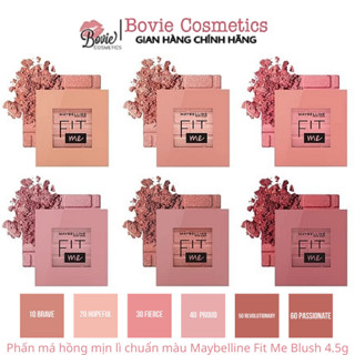 Phấn má hồng mịn lì chuẩn màu Maybelline Fit Me Blush 4.5g