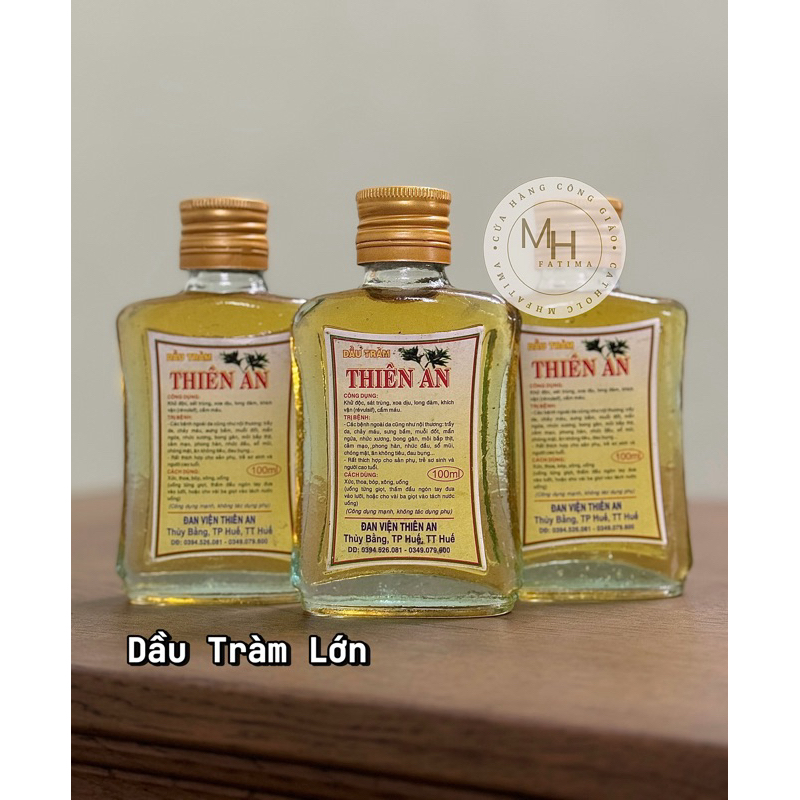 Dầu Tràm Đan Viện Thiên An chai Lớn