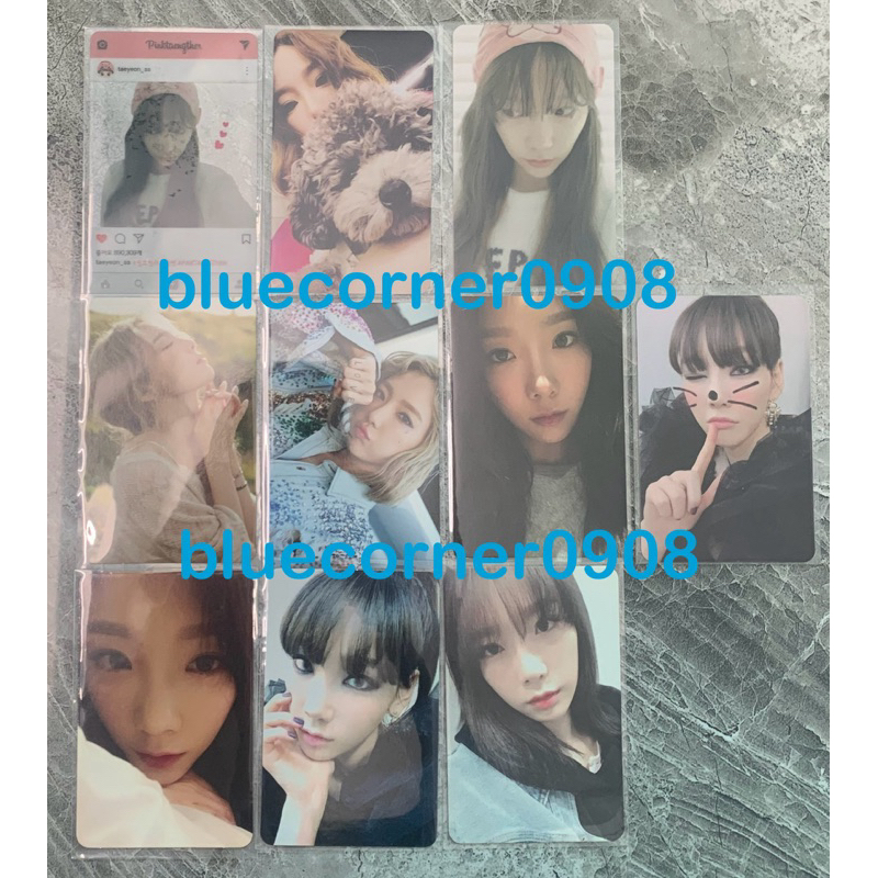Photocard Taeyeon album ảnh My voice