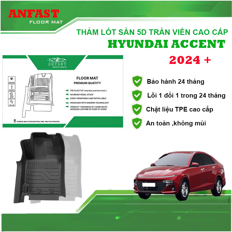 LÓT SÀN HYUNDAI ACCENT 2018-2024