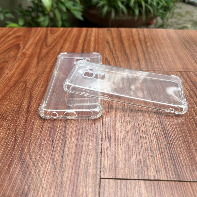 Ốp lưng dẻo silicon cho Samsung A530F trong suốt và chống sốc 4 góc