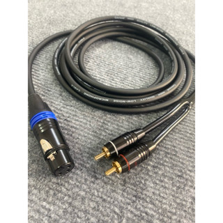 Dây Canon Cái ra 2 đầu AV, dây cắm từ vang qua sub, giá 1 sợi