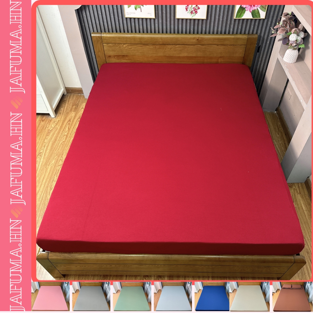 Ga giường thun lạnh Ý JAFUMA 1mx2m 1m2x2m 1m4x2m 1m6x2m 1m8x2m 2m2x2m | Cho Nệm từ 3 đến 30cm