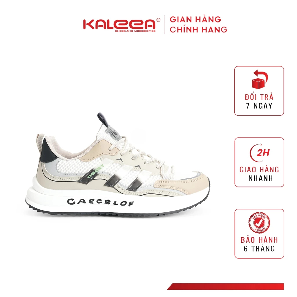 Kaleea - Giày Thể Thao Nam Tăng Chiều Cao Chất Da Mềm Đi Êm Đế Cao 4p - T161