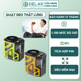  Quạt Đeo Thắt Lưng HOKU Nhỏ Gọn Kẹp Vào Thắt Lưng Giúp Giải Nhiệt Làm Mát Phù Hợp Cho Công Việc Ngoài Trời QQA02 