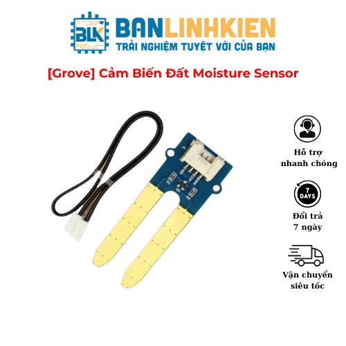 [Grove] Cảm Biến Đất Moisture Sensor  Banlinhkien